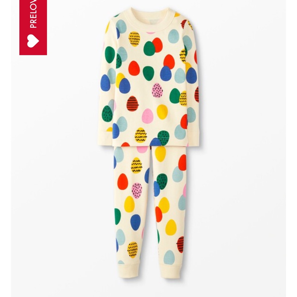 Hanna Andersson Long John Pajamas Size 10
